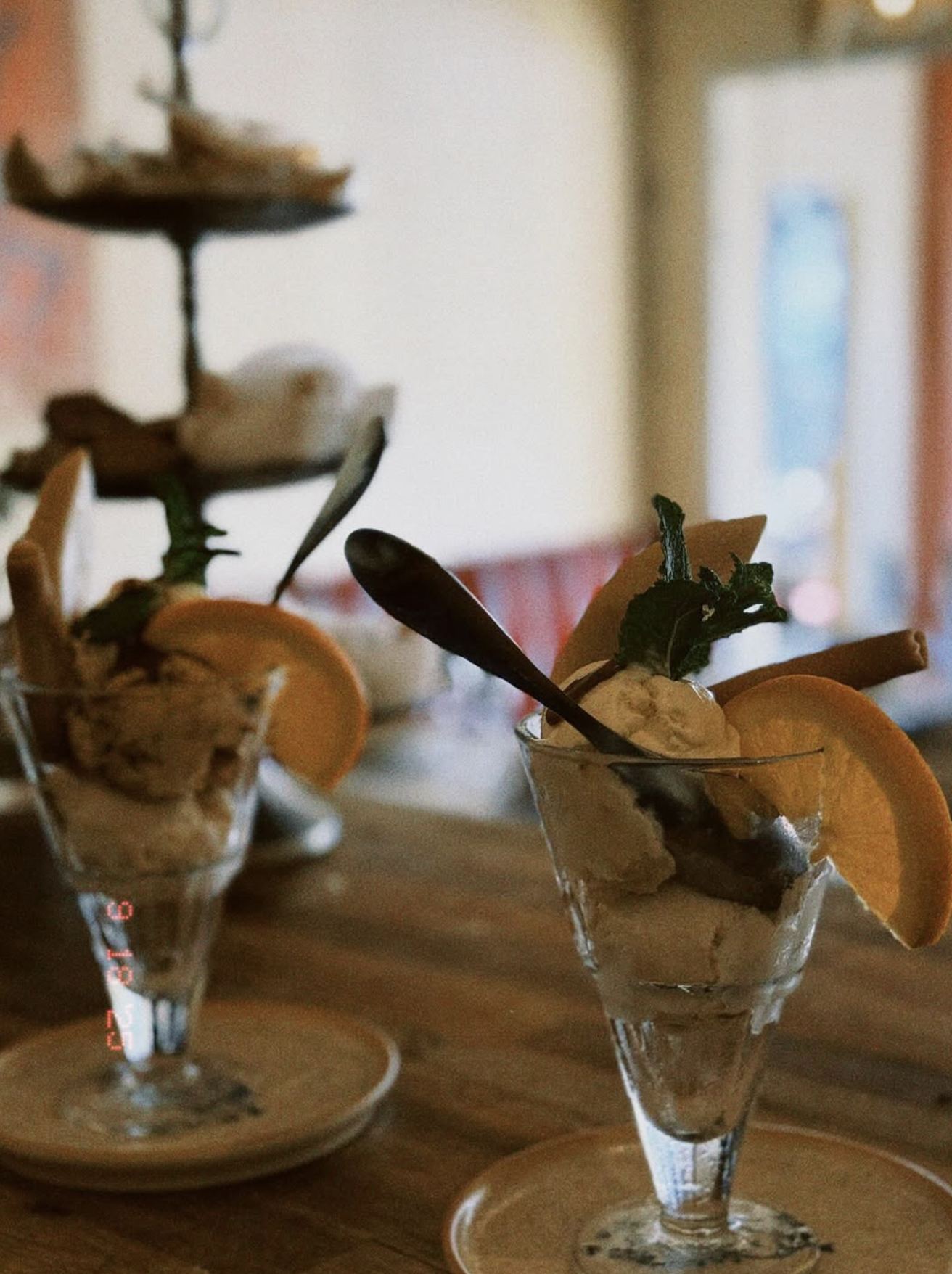 Glace maison aux épices