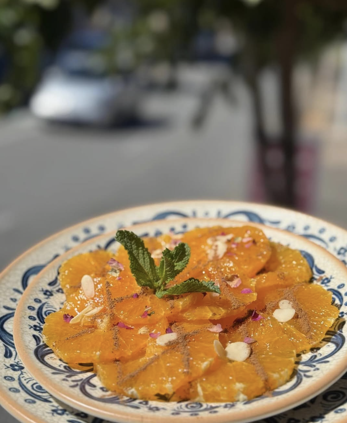 Salade d'oranges à la cannelle